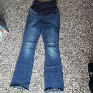 Old Navy Maternity blue jeans